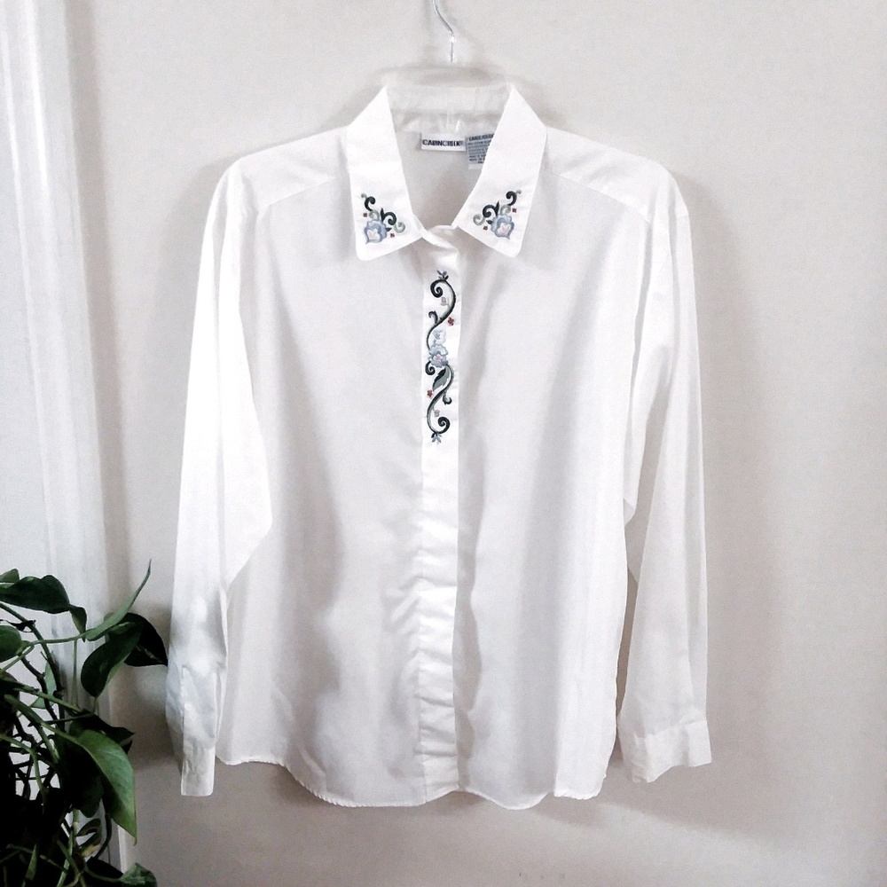 Cabin Creek Cream Long Sleeve Shirt